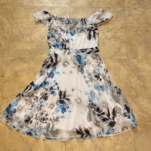 White House Black Market Floral Dress